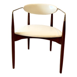 1950s Viscount Chair by Dan Johnson for Selig With Original Parts For Sale