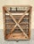 Early 20th Century Antique American Industrial Wooden Rolling Shelf Storage Cart in Distressed Gray For Sale - Image 10 of 13