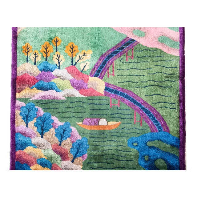 Early 20th Century Chinese Art Deco Rug For Sale - Image 4 of 15