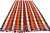 Tribal Late 20th Century Vintage Persian Striped Kilim Rug, 04'10 X 08'04 For Sale - Image 3 of 9