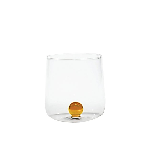 Contemporary Zafferano Bilia Tumbler Golden Yellow - Set of 6 For Sale - Image 3 of 4