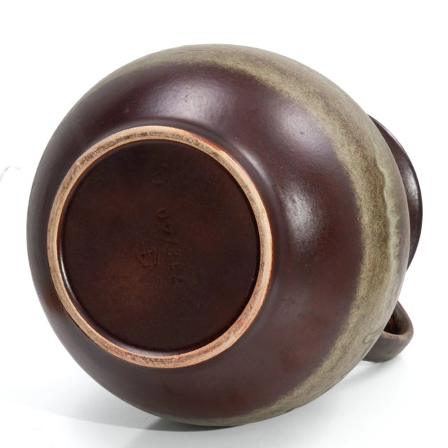 715 1960s Mid Century Floor Vase Earth Tone Steuler Keramik East Germany For Sale - Image 12 of 13