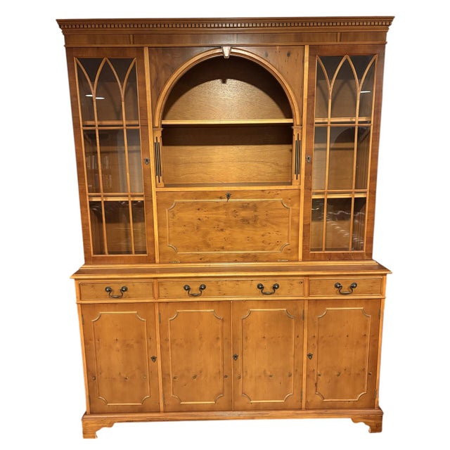 Georgian Style Secretary Desk For Sale - Image 6 of 6