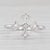 Gemstone Information: - Natural Diamonds - Total Carats - 0.06ctw Cut - Round Brilliant Color - F - G Clarity - VS2 - SI1...