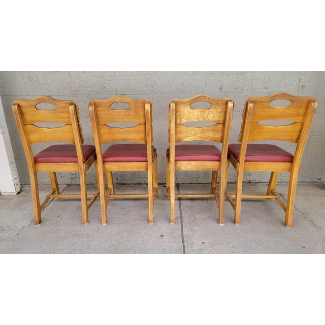 California Rancho Monterey Style Dining Set 1930's For Sale - Image 15 of 18
