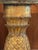 Gold Pair of Carved Giltwood Pineapple Consoles With Marble Tops For Sale - Image 8 of 16