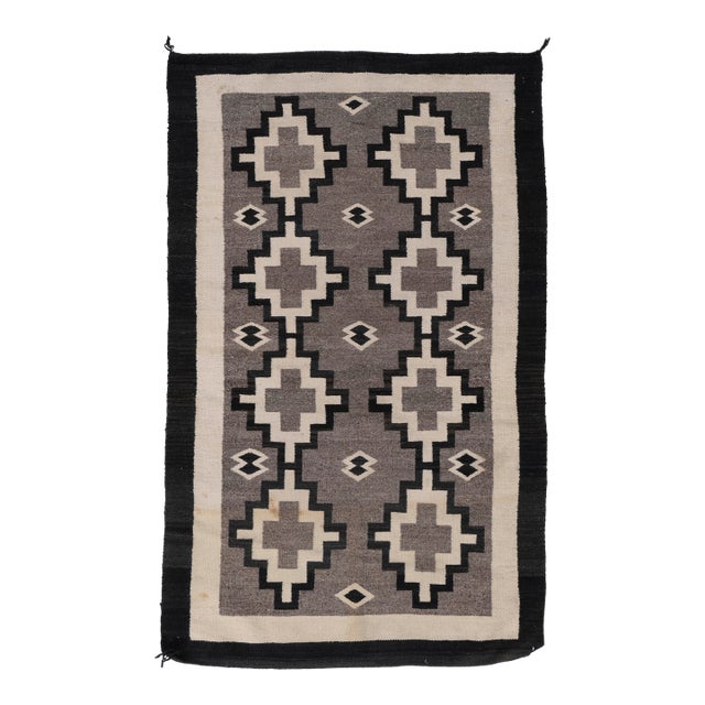 Vintage Circa 1950 in the Navajo Style 3ft 4in X 5ft 4in For Sale