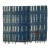 Vintage African Moss "Nakombe Blue" Indigo Throw For Sale