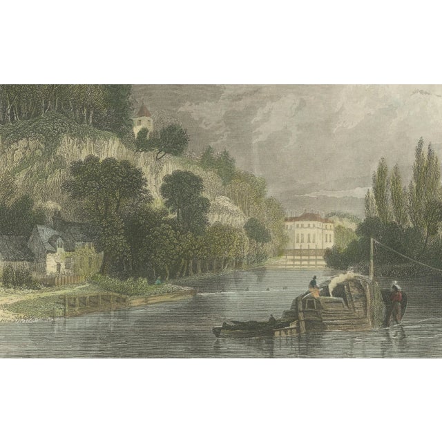 After Tombleson, The Thames Near Hurley, Berkshire, 1800s, Engraving For Sale - Image 6 of 10