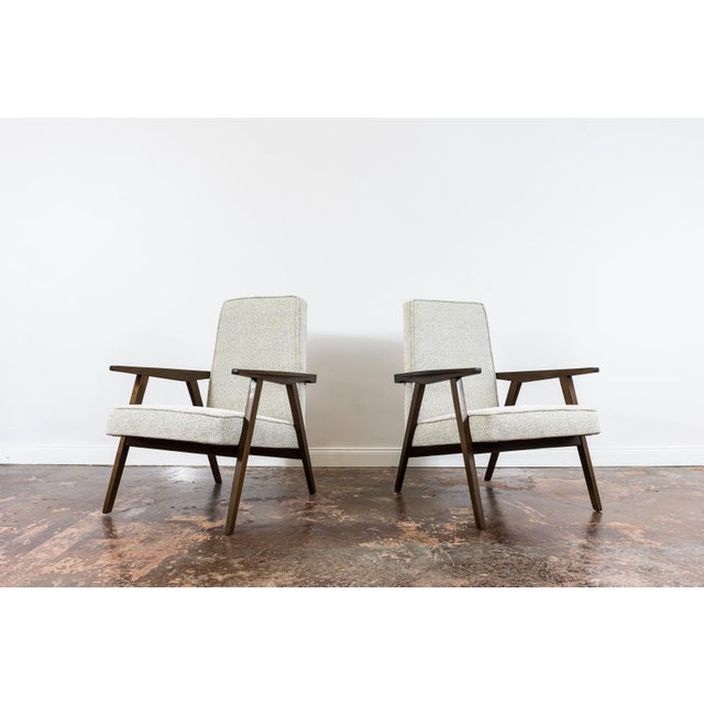 Minimalist Armchairs, Poland, 1960s, Set of 2 For Sale - Image 15 of 16