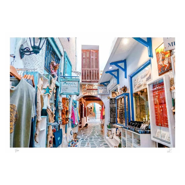 Amanda Ludovisi, Greek Market, Giclée Print, 2018 For Sale