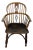 Mid 19th Century Antique English Oak Windsor Chair For Sale