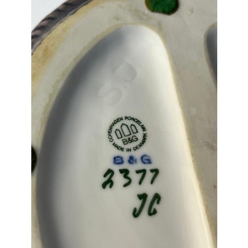 Model 2377 Bowl with Rope and Anchor by Bing & Grøndahl For Sale - Image 10 of 11