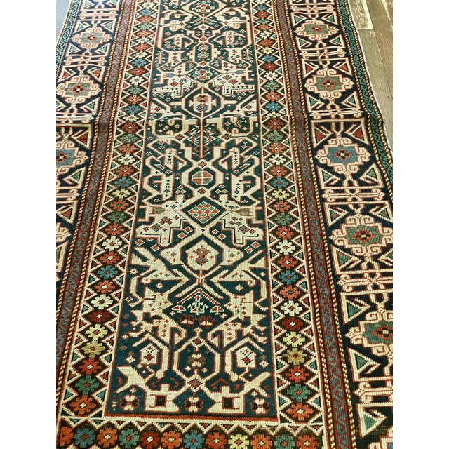 Antique Kuba–Konagkend Prayer Rug Size: 3'2" x 6' Origin: Kuba District, Caucasus (Konagkend village tradition) Date:...