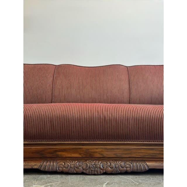 We are swooning over this authentic Art Deco 3-seater. The definition of a statement piece. Low-slung, sculptural, and...