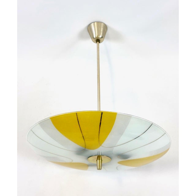 Mid-Century Pendant Lamp from Napako, 1960s, in Restored conditions. Designed 1960 to 1969 This piece is attributed to the...