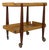 Vintage Wooden Food Cart by Carlo Ratti, 1950s For Sale