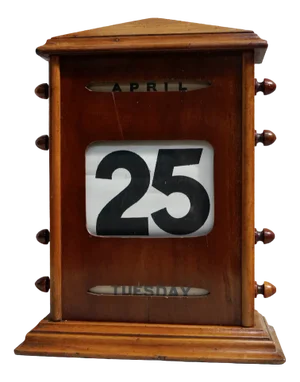 Vintage Perpetual Calendar, 1890s