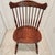 1990s Vintage MCM Lambert Hitchcock Windsor Maple Gold Stenciled Fan Top Comb Back Chair For Sale - Image 5 of 9