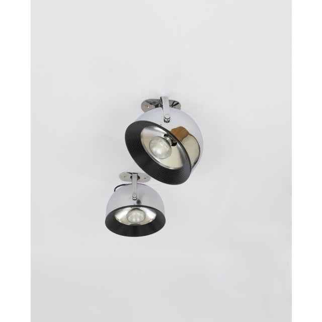 Stilnovo Wall Lamps by Gae Aulenti & Livio Castiglioni for Stilnovo, 1970s, Set of 2 For Sale - Image 4 of 7