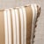 This pillow features Markie Stripe by Mark D. Sikes for Schumacher with a self welt finish. A fresh take on a traditional...