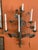 A pair of Italian or French 6 candle wall sconces. Could easily be electrified. Real showstoppers! Purchased from a Palm...