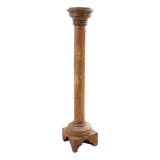 Wooden Column, Early 1900s For Sale