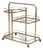 Brass Bar Cart, 1970s For Sale