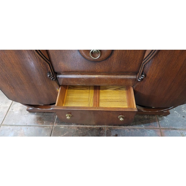 1940s Art Deco Cocktail Cabinet Beautility Company Dry Bar For Sale In San Diego - Image 6 of 14