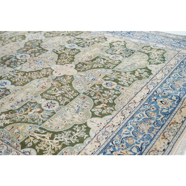 Vintage Nain Habibian Rug 5'5'' X 8'3'' For Sale In New York - Image 6 of 11