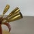 Italian Brass Theatre Ceiling Light in the style of Stilnovo, Italy, 1950s For Sale - Image 10 of 17