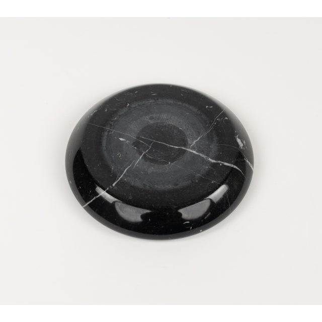 Black Marble Ashtray attributed to Angelo Mangiarotti, Italy, 1970s For Sale - Image 18 of 18