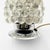 Silver Vintage Glass Bubble Cluster Lamp, 1980s For Sale - Image 8 of 9