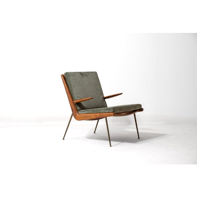 1990s Boomerang Lounge Chair by Peter Hvidt & Orla Møgaard-Nielsen, 1990s For Sale - Image 5 of 17