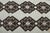 1970s Vintage Handmade Wool Cotton White Brown Runner Rug For Sale - Image 10 of 11