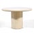 Faux Parchment Center/Dining Table For Sale - Image 4 of 9