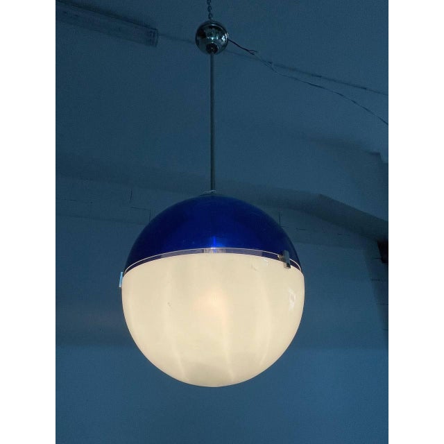 Acrylic Glass Pendant from Stilux Milano, 1950s For Sale - Image 6 of 6