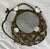 Vintage Brass Filigree and Cut Glass Basket Vase. For Sale - Image 12 of 12