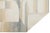 Abstract Modern Abstract Gridded Hand-Loomed Rug in Gray and Sand 8x10 For Sale - Image 3 of 10