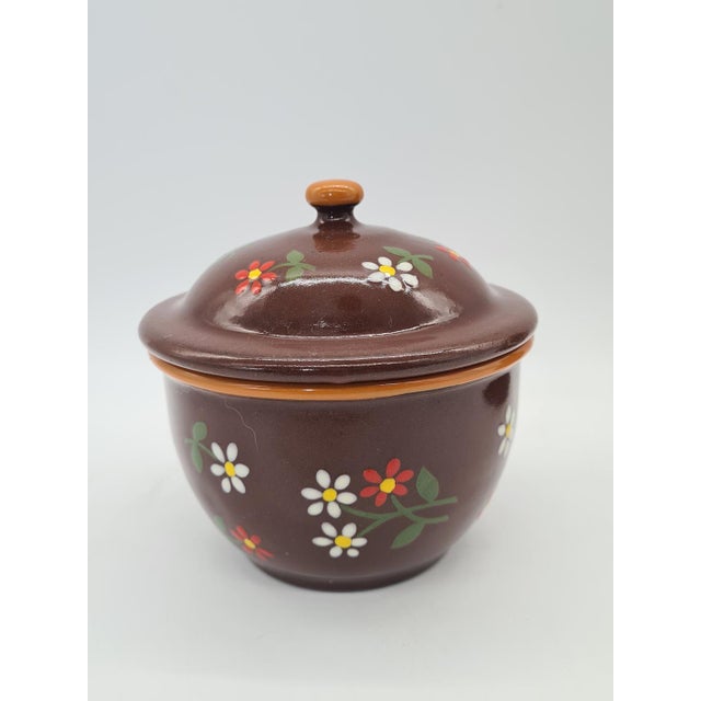 1960s Vintage Teapot, Sugar Bowl, and Cups, 1960s, Set of 4 For Sale - Image 5 of 9