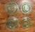 Duncan & Miller Spiral Flutes Saucers For Sale - Image 6 of 7