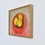 Textile French Vintage Framed Still Life of Apples in a Red Bowl For Sale - Image 7 of 8