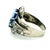 1980s Paul Matthews Victorian Revival Platinum Ring With Gia Certified 6.67ct Ceylon Sapphire & Diamonds, Size 6.5 For Sale - Image 10 of 17