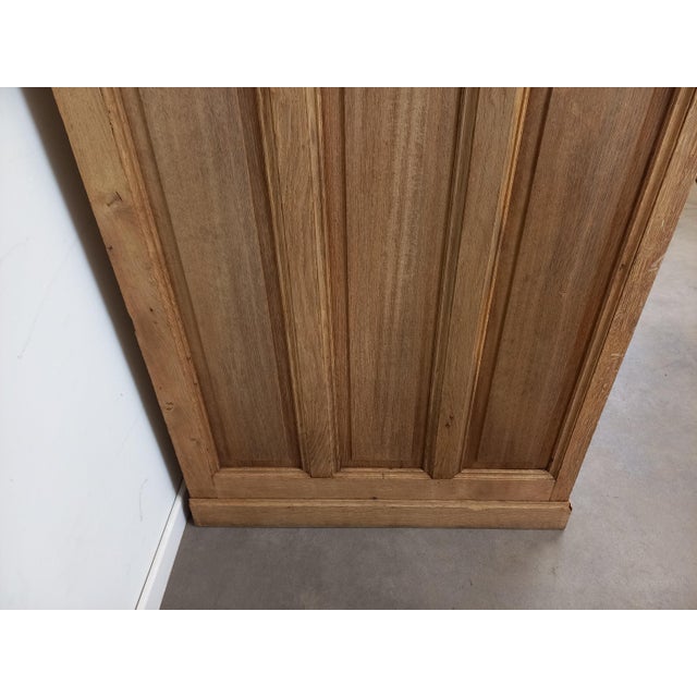 Vintage Drawer Cabinet in Oak For Sale - Image 8 of 18