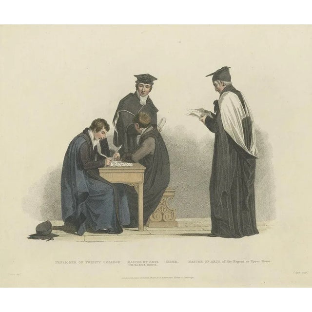 Master in Arts and Academics of Trinity College, 1815, Paper For Sale - Image 4 of 10