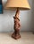 Figurative Vintage Gnome Chalkware Lamp Signed O‘’Neil For Sale - Image 3 of 8