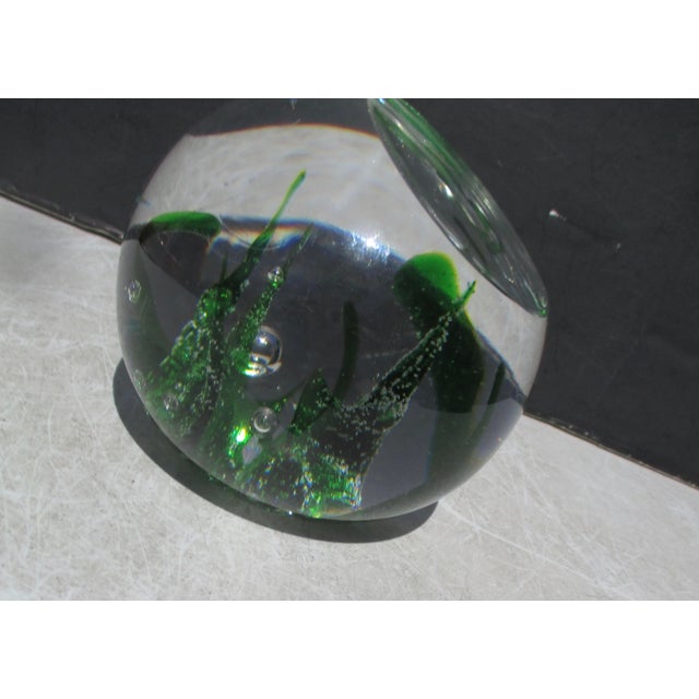 Vicke Lindstrand Vintage Vicke Lindstrand Kosta Boda Swedish Crystal MCM For Sale - Image 4 of 7
