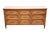 French Provincial Thomasville Furniture Solid Walnut French Regency Style 62" Triple Dresser 7110-30 For Sale - Image 3 of 13