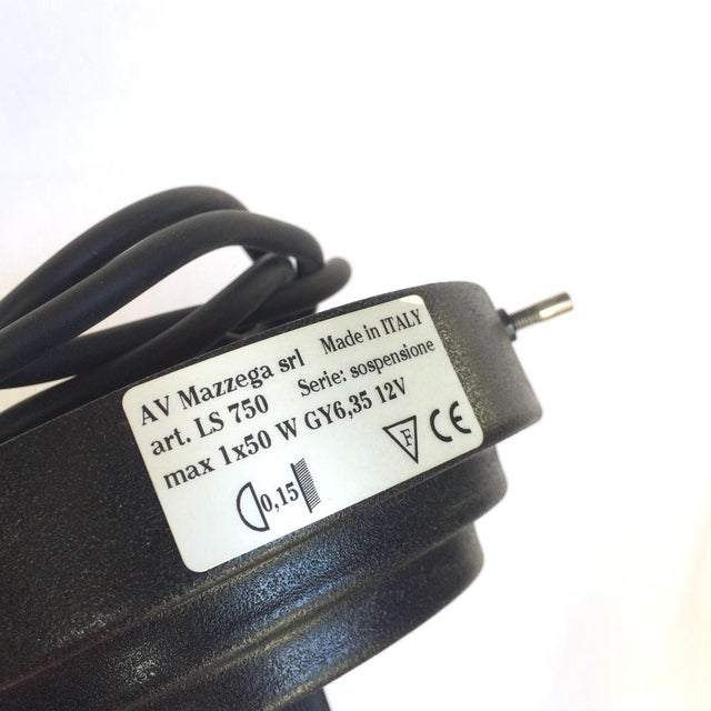 1980s Vintage Suspension Lamp from Av Mazzega, 1980s For Sale - Image 5 of 6