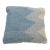 Arteverk Handwoven Afghan Kilim Pillow — Blue & Beige Chevron For Sale